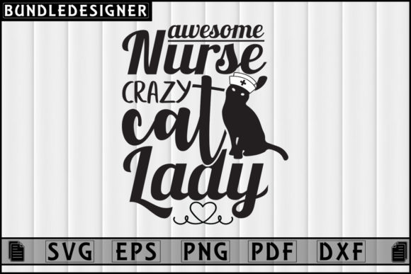Awesome Nurse Crazy-Cat Sublimation Review