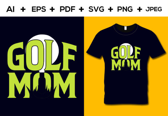 Golf Mom T-shirt Design Review