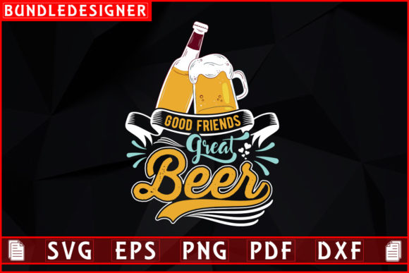 Good Friends Great Beer Embroidery Review