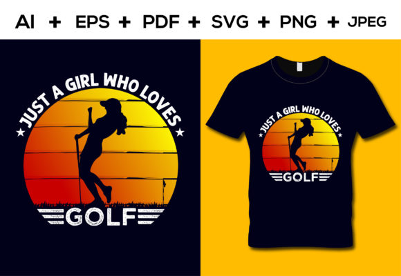 Just a Girl Who Loves Golf T-shirt Review