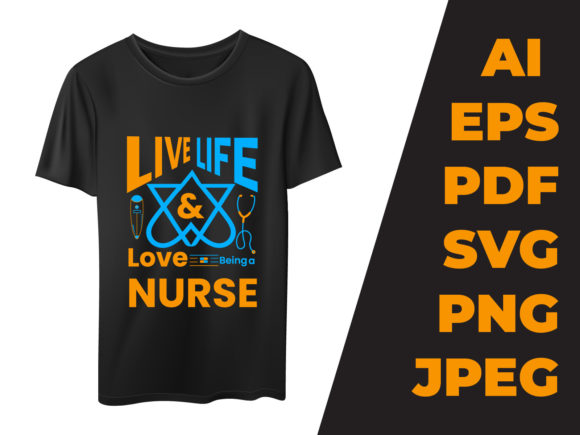 Live Life Love Bing a Nurse T-shirt Review