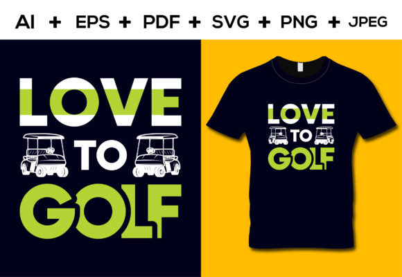 Love to Golf T-shirt Design Review