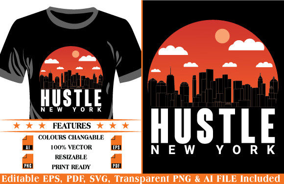 New York Hustle T-shirt Design Review