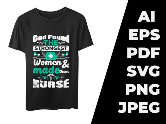 Nurse Quote Typeography T-shirt Design Review