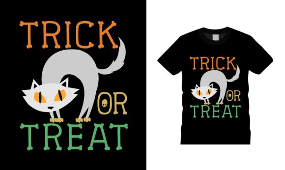 Trick or Treat Halloween T-shirt Design Review